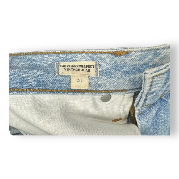 Madewell The Curvy Perfect Vintage Jean SIZE 27 - Picture 11 of 13